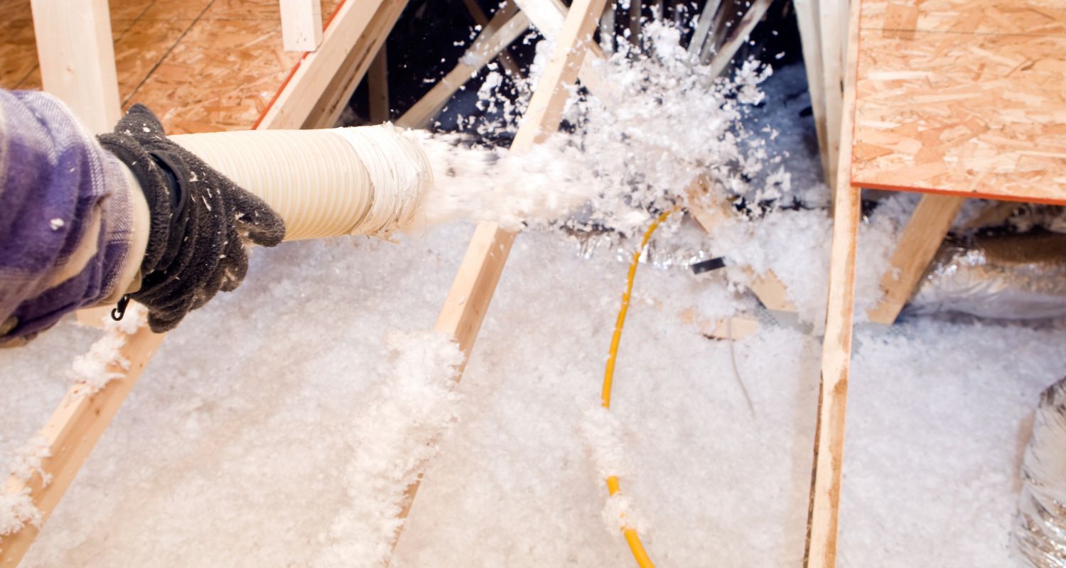 Wdmuchiwanie celulozy