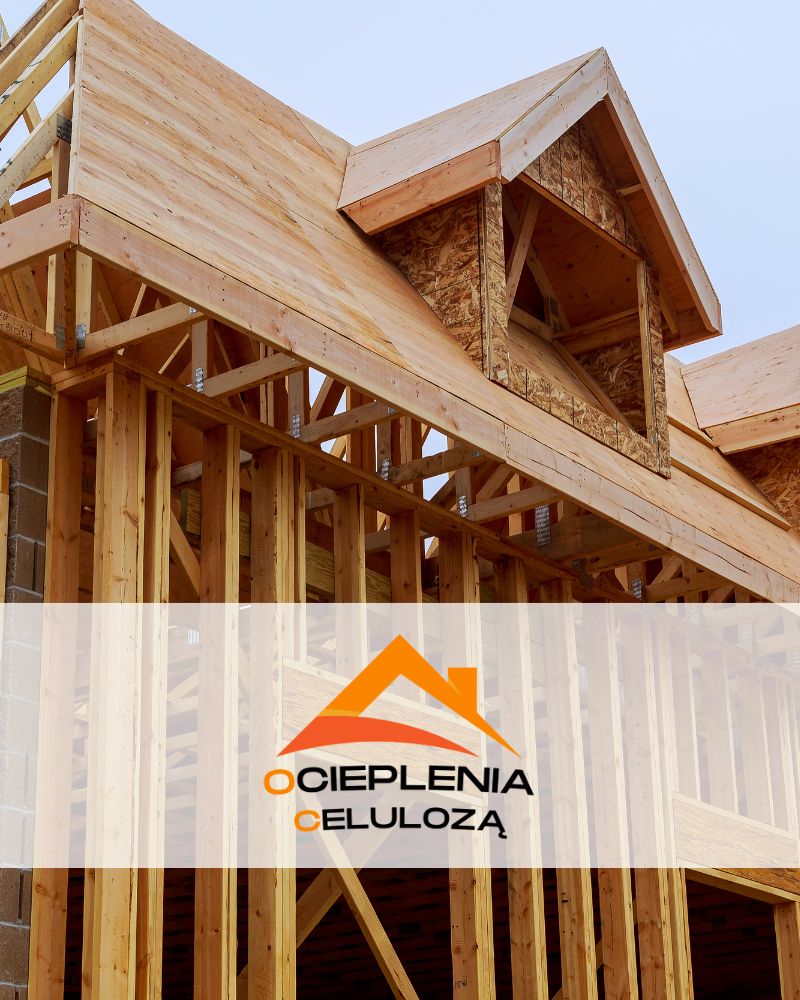 Ocieplenia domów szkieletowych - Ocieplenia celulozą