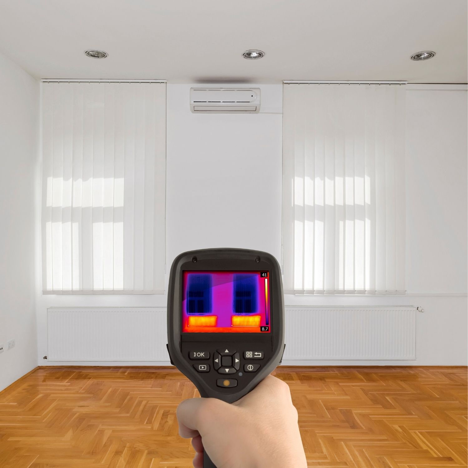 Termowizja budynków - Ocieplenia Celulozą (4)