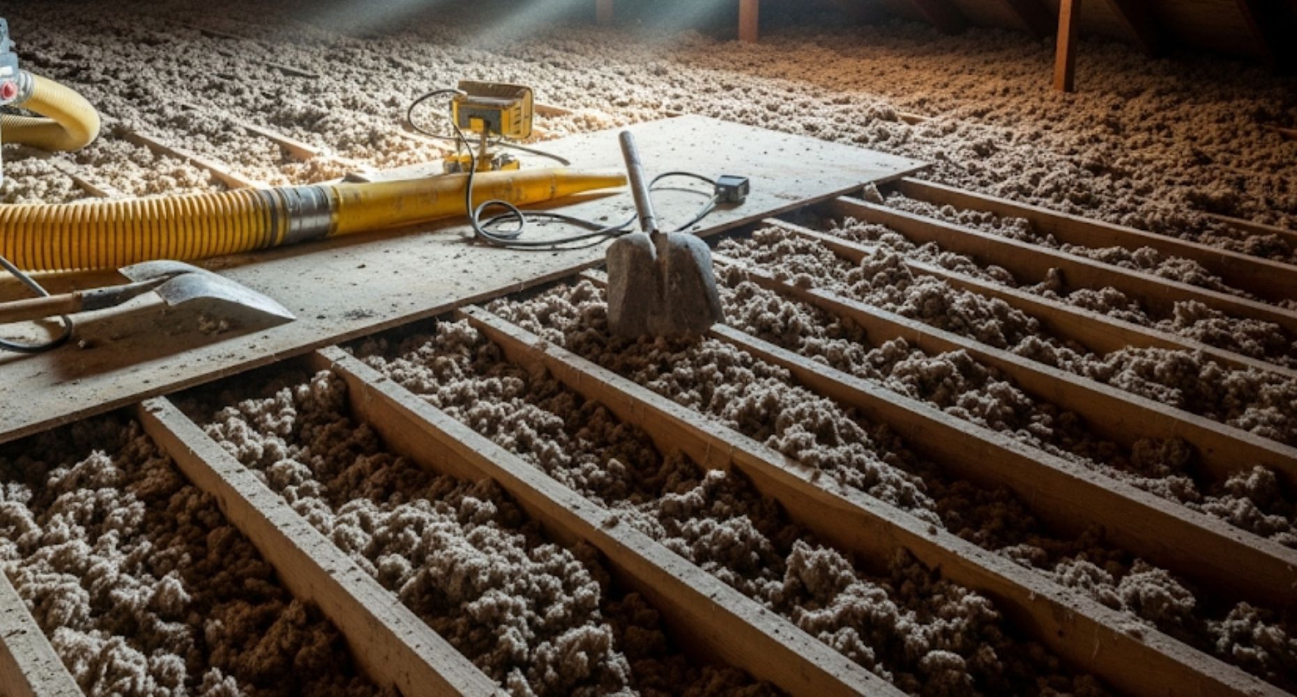 Poddasze ocieplane celulozą