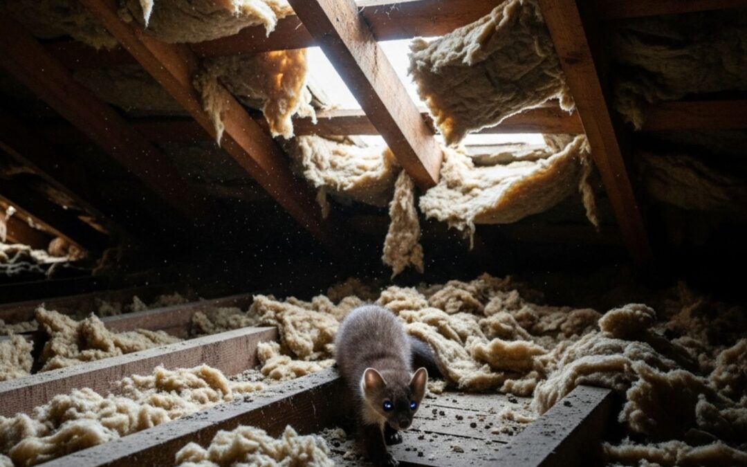 Ocieplanie celulozą a gryzonie – Wełna celulozowa w walce z kunami