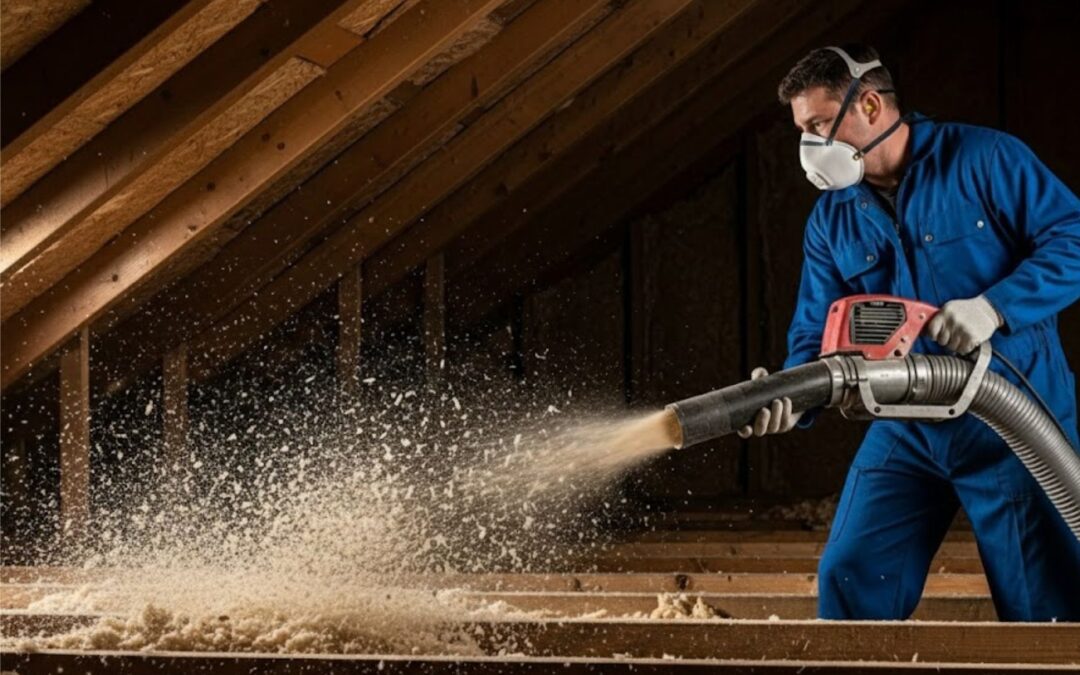 Ocieplenie dachu celulozą – jakie są zalety i jak wygląda proces?