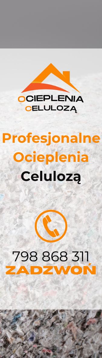 Ocieplenia Celulozą